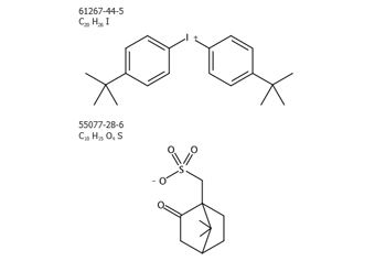Iodonium,bis[4-?(1,?1-?dimethylethyl)?phenyl]?-?,7,?7-?dimethyl-?2-?oxobicyclo[2.2.1]?heptane-?1-?methanesulfonate